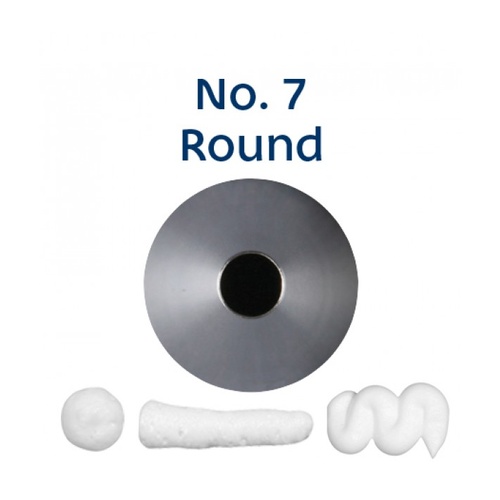 No. 7 Round Piping Tip