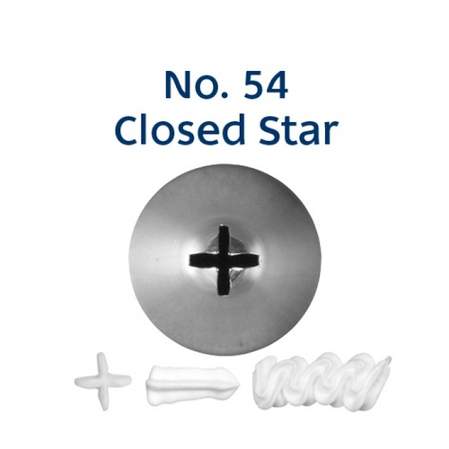 No. 54 Closed Star Piping Tip