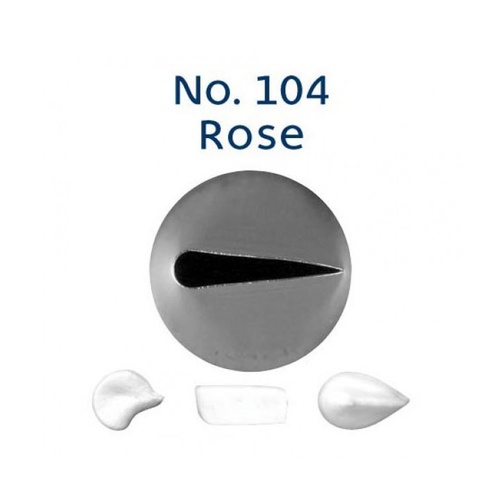 No. 104 Rose Piping Tip