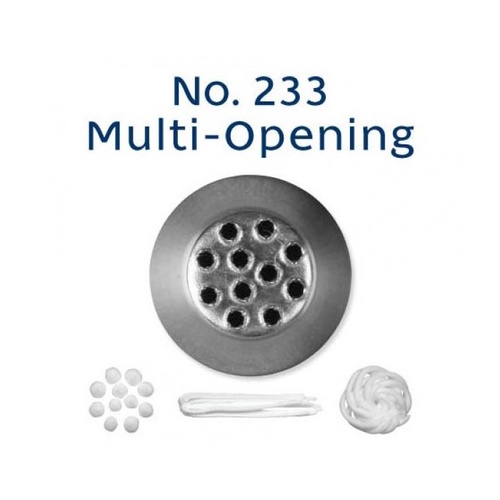No. 233 Multi-Opening Piping Tip