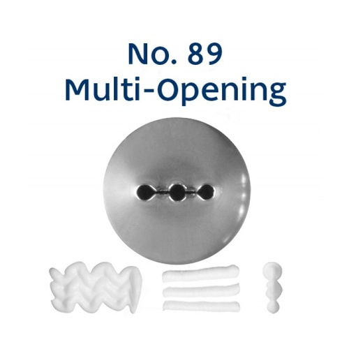 No. 89 Multi-Opening Piping Tip
