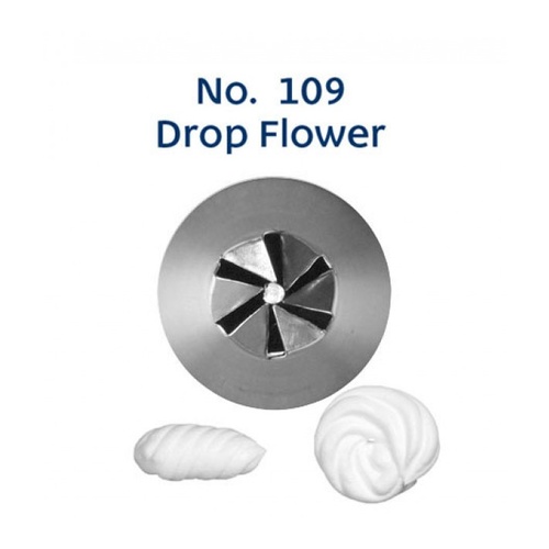 No. 109 Drop Flower Medium Piping Tip