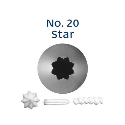 No. 20 Star Piping Tip
