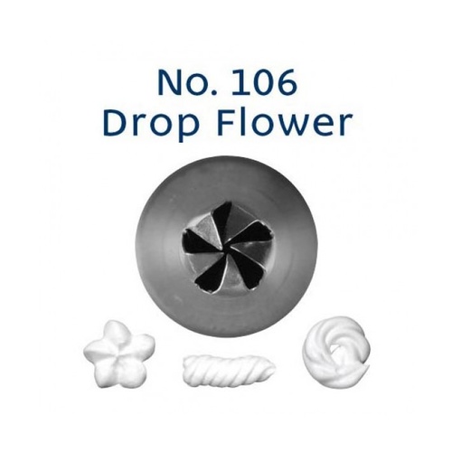 No. 106 Drop Flower Piping Tip