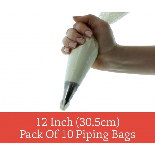 12" Disposable Piping Bags 10pk