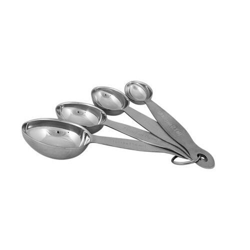 Mondo Australian Standard Measuring Spoon Set SS 4 Piece