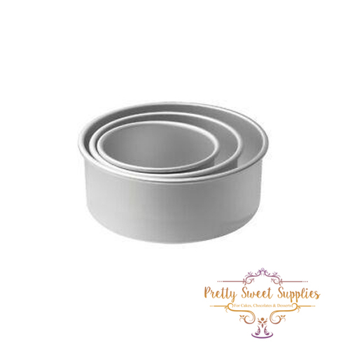ROUND CAKE PAN - 4 x 3in / 10 x 7.5cm