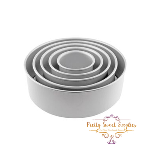 ROUND DEEP CAKE PAN - 4" x 4" / 10 x 10cm Deep