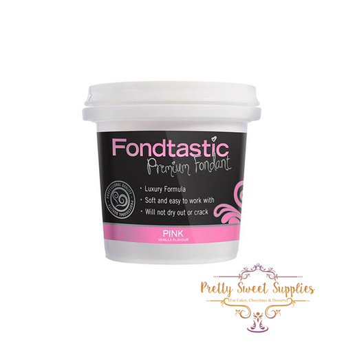 PINK Fondtastic Vanilla Flavoured Fondant 8oz/226gm