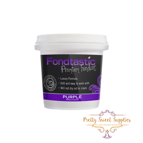PURPLE Fondtastic Vanilla Flavoured Fondant 8oz/226gm