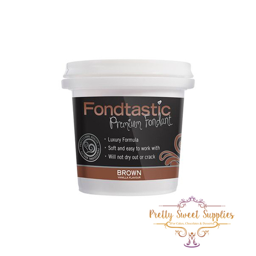 BROWN Fondtastic Vanilla Flavoured Fondant 8oz/226gm