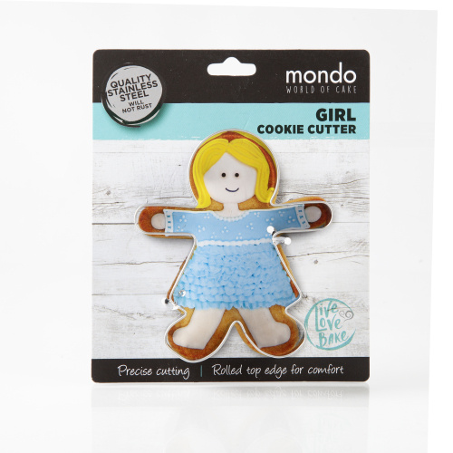 GIRL 4" Cookie Cutter