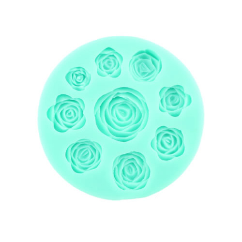 MIXED ROSES Silicone Mould
