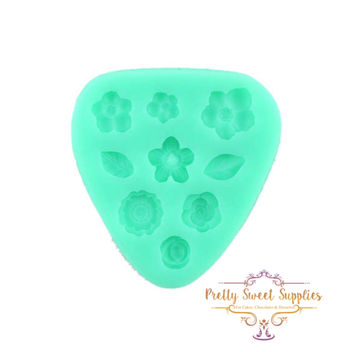 MIXED FLOWERS Silicone Mould