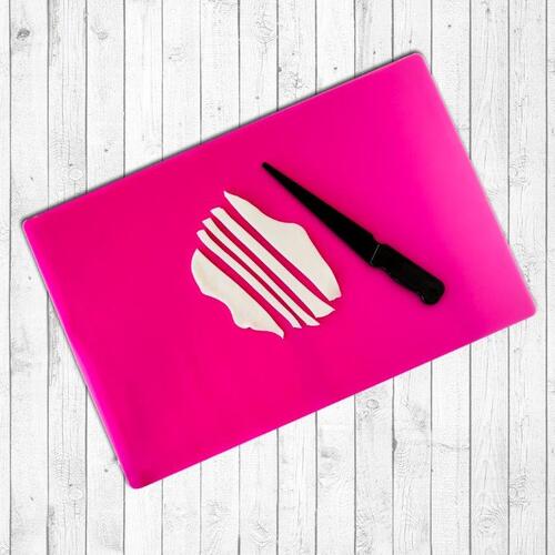 LARGE SILICONE MAT & KNIFE by Sugar Crafty