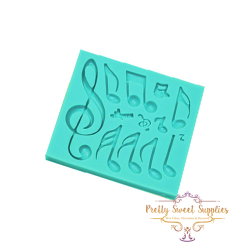 MUSIC NOTES Silicone Mould