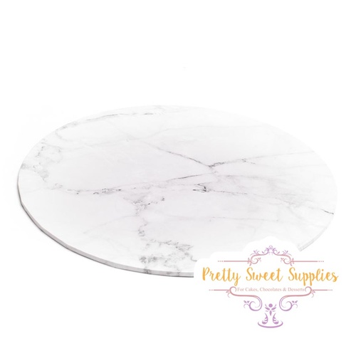 Marble Cake Board Round 12"