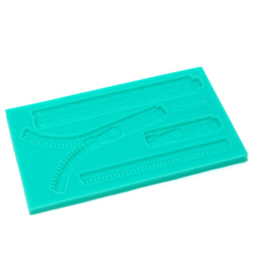 ZIPPERS Silicone Mould
