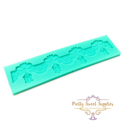 EMBROIDERED LACE SIDE Silicone Mould