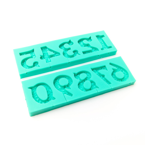 ORNATE NUMBERS Silicone Mould