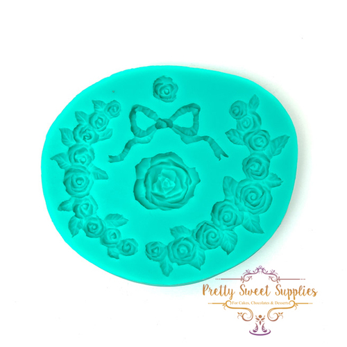 GARLAND ROSES Silicone Mould