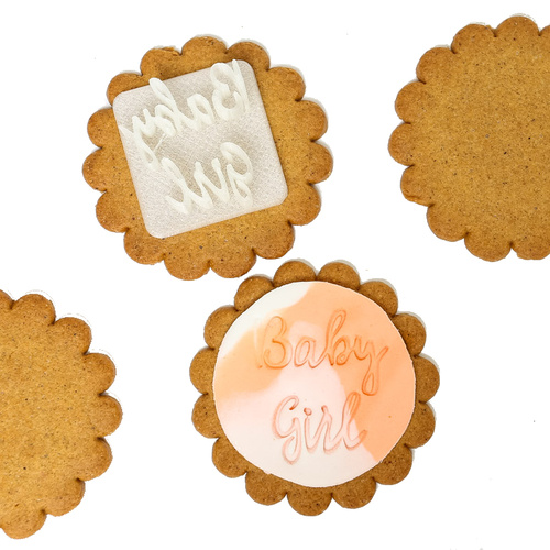 BABY GIRL Fondant Embosser