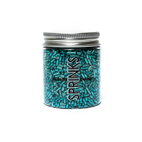 BLUE Metallic Jimmies 1mm - 85g