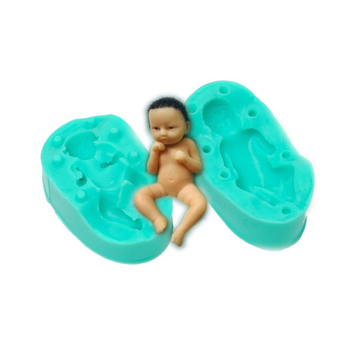 BABY SLEEPING Silicone Mould - Style 4