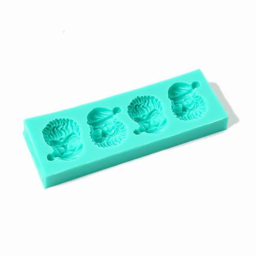 SANTA FACES Silicone Mould