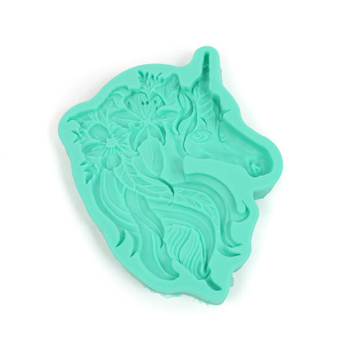 FLORAL UNICORN Silicone Mould