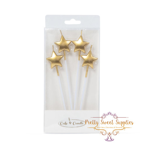 GOLD STAR Candle Picks (4 pack)
