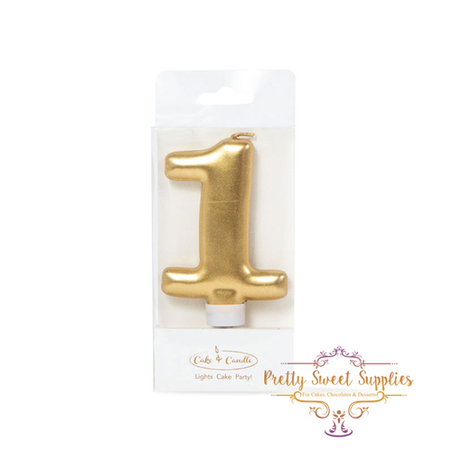 GOLD Candle - Number 1