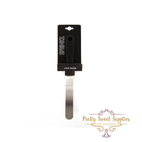 Spatula Stainless Steel CRANKED - 6inch / 15cm