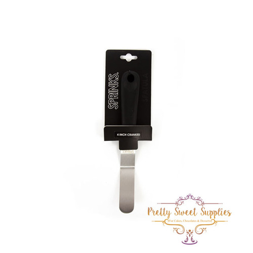 Spatula Stainless Steel CRANKED - 4inch / 11.5cm