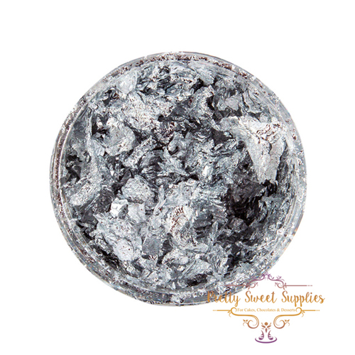 LOOSE SILVER LEAF FLAKES 2g