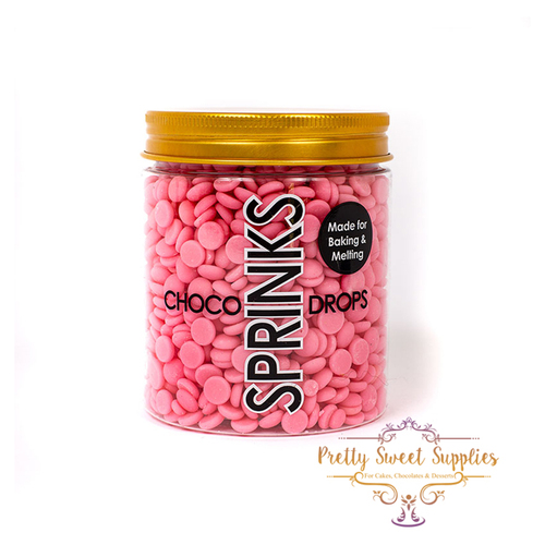 CANDY PINK Choco Drops -  200g