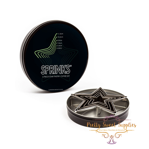 STAR Stainless Pastry Cutter Set - 6 Pieces