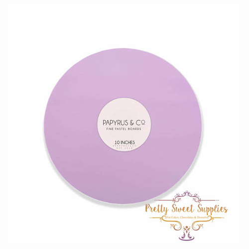 Pastel Lilac MDF Cake Board Round 10"