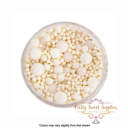 WHITE BUBBLE BUBBLE Sprinkles - 65g