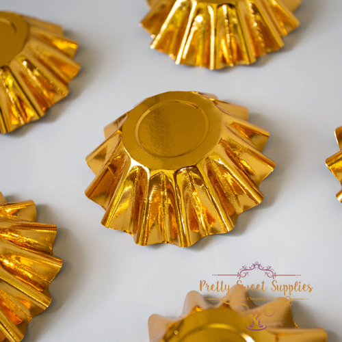 GOLD BLOOM Baking Cups (24 Pack)