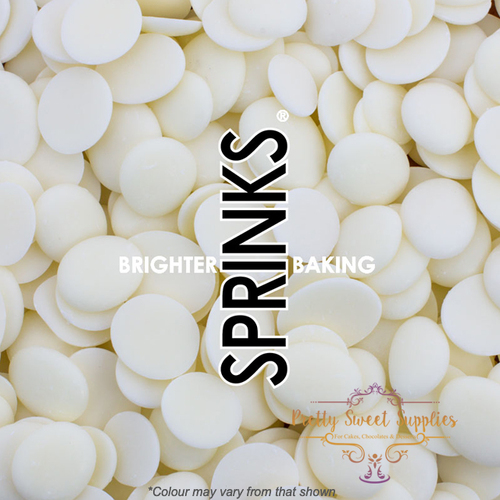 WHITE Choco Drops - Bulk 1kg