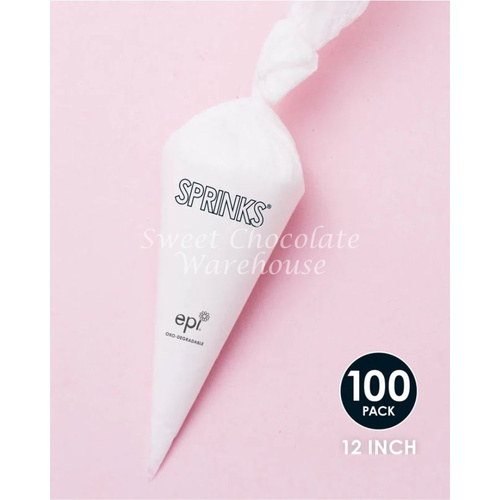 12" Degradable Piping Bags (Pack of 100)