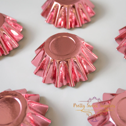 ROSE GOLD BLOOM Baking Cups (24 Pack)