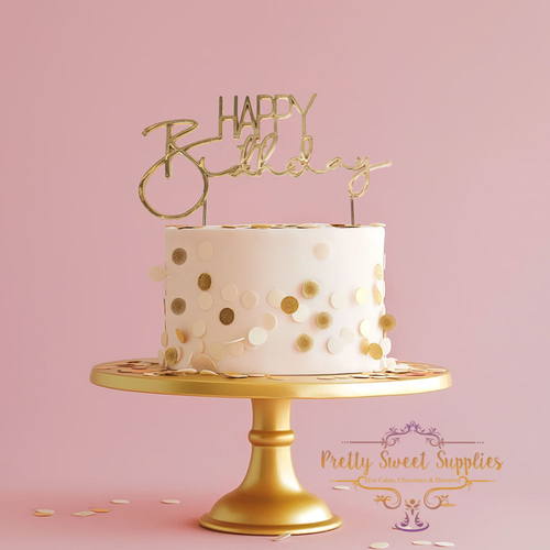 WHITE & GOLD Wafer Sprinkles - 9g