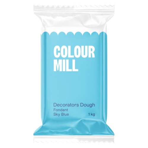Colour Mill Decorators Dough Sky Blue 1kg
