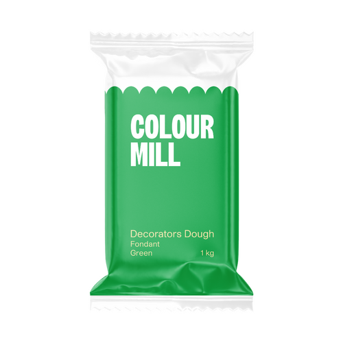 Colour Mill Decorators Dough Green 1kg