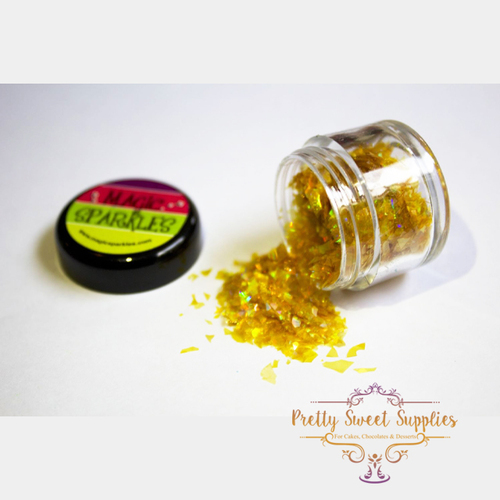 YELLOW GOLD Edible Glitter - 2g