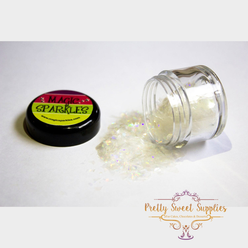 NATURAL CYSTRAL WHITE Edible Glitter 2g
