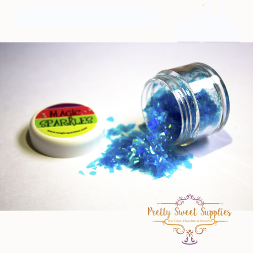 BLUE Edible Glitter 2g