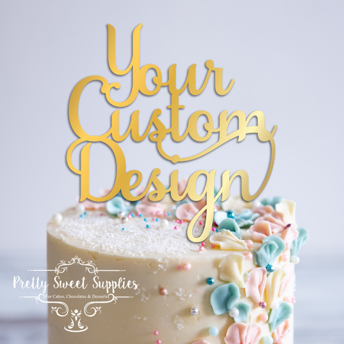 Custom Cake Topper